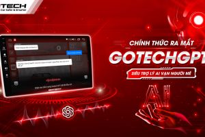 Siêu trợ lý AI “GotechGPT” lần đầu tiên xuất hiện trên màn hình ô tô tại Việt Nam