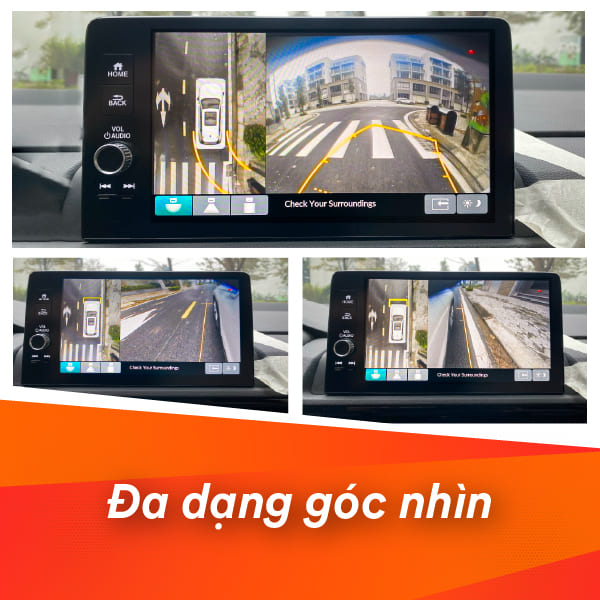 Camera 360 độ Elliview V5H dành cho xe Honda