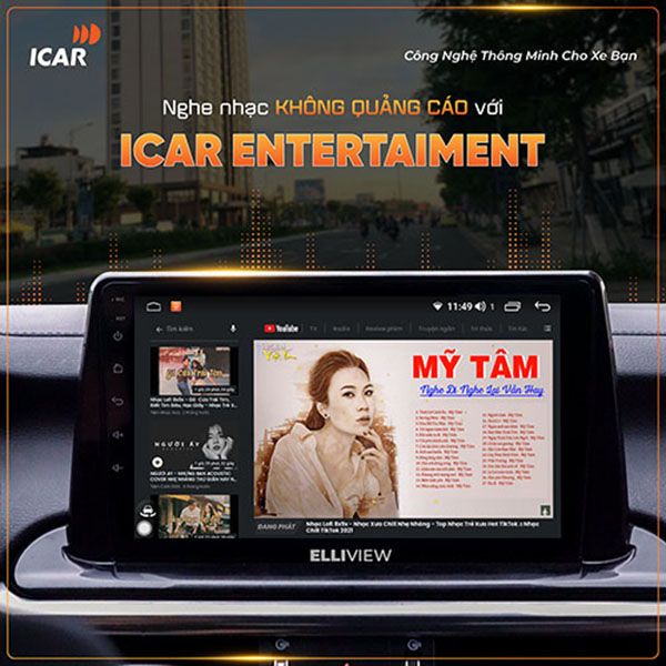 Màn hình android ICAR Elliview U4 Premium 2024