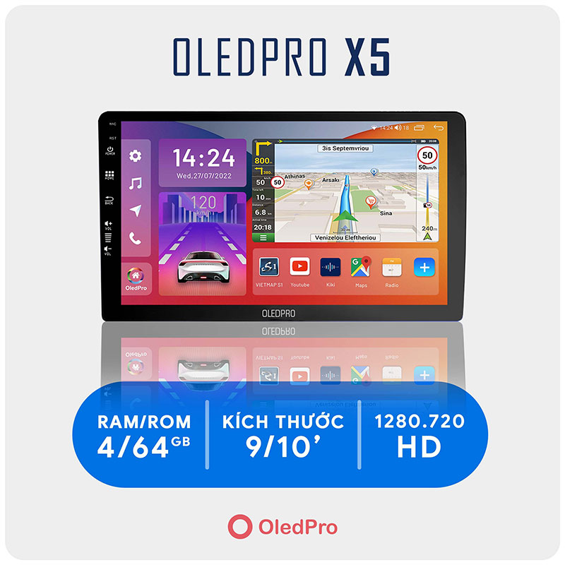 Màn Hình Android OledPro X5 New – Thiết Bị Đầy Công Nghệ