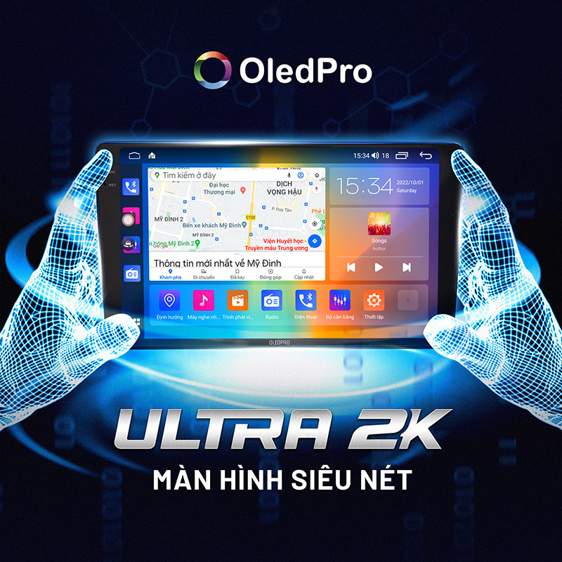 Màn Hình DVD OledPro Ultra 2K – Đỉnh Cao Chất Lượng Hình Ảnh