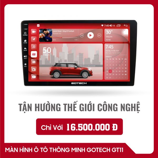 Màn hình ô tô thông minh gotech gt11