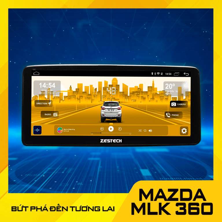 Màn hình ô tô Zestech Mazda MLK 360