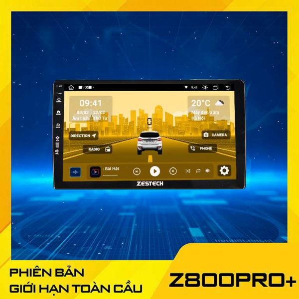 Màn hình ô tô Zestech Z800 Pro+ Phiên bản giới hạn