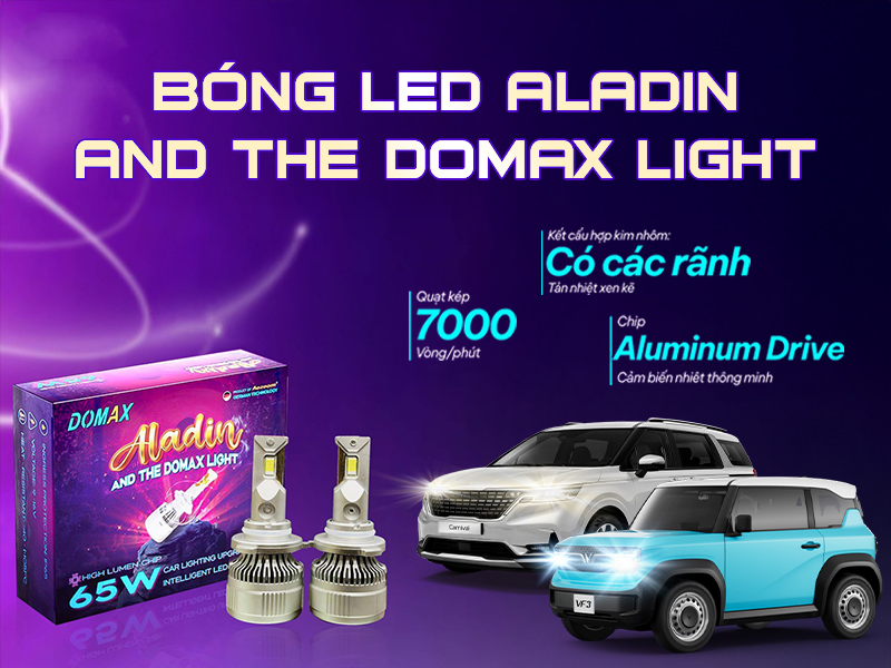Bóng đèn LED Aladin (chân H7) cho xe VF3
