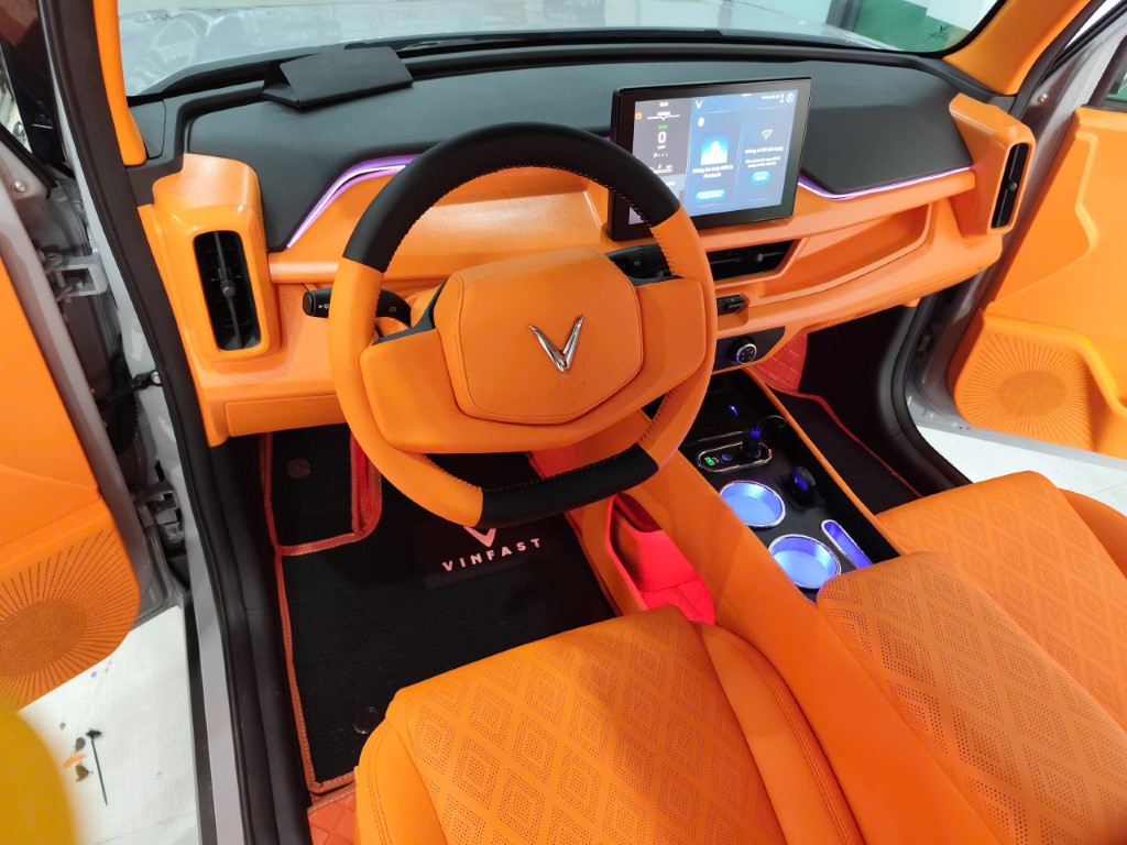 Bọc ghế da Thật cho Vinfast VF3 lựa chọn cao cấp nhất